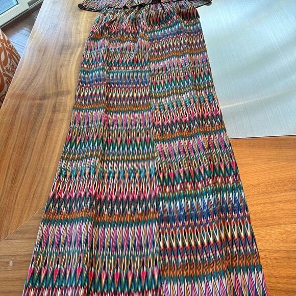 Pookie and Sebastian, New York pattern maxi dress. - Picture 4 of 5